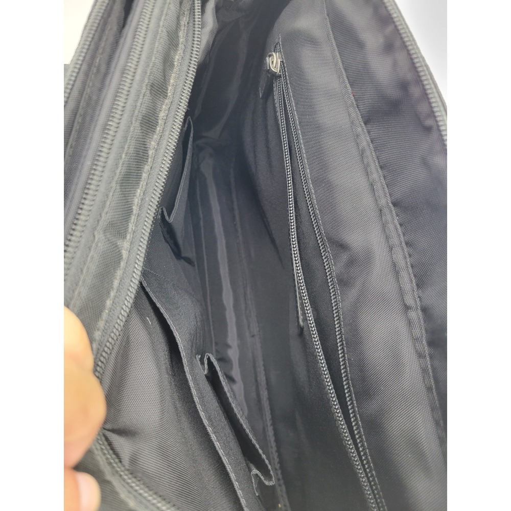 Coach Voyager Messenger Laptop Travel Commuter Bag Black - Picture 5 of 12